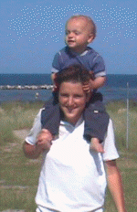 Mama+Timo auf Schulter
