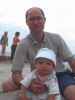 Papa und Sohn