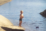 Timo mit Boot